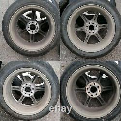 15 Advan style alloy wheels 4x100 4x114.3 15x7 et40 Rota vw polo lupo civic mx5