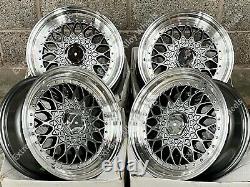 15 Grey RS Alloy Wheels Fits Audi 80 90 100 Saab 900 9000 4x108 Sale