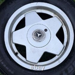 15 Ronal Mercedes Alloy Wheels 7Jx16 ET25 5x112 Classic Aero Style W123 W124
