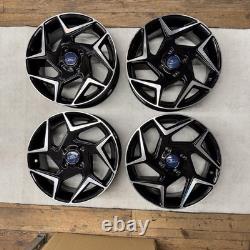 16 Ford MK8 Style Alloy Wheels Black Fit Ford Fiesta European Made 6.5 4X108