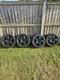 17 Alloy Wheels Skoda Audi Seat Vw Vag 5 Spoke Competion Fat Style 5x112