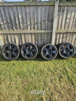 17 Alloy Wheels Skoda Audi Seat VW Vag 5 Spoke Competion Fat Style 5x112
