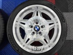 17 Bmw Style 24 E36 M3 Evo Forged Alloy Wheels + Michelin Ps4 Tyres Very Clean