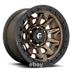 17 Fuel Covert Swamper Style Alloy Wheels Black 5x120 fits VW Transporter T5 T6