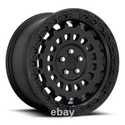 17 Fuel Zephyr Swamper Style Alloy Wheels Black 5x120 for VW Transporter T5 T6