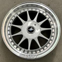 17 HARTGE STYLE ALLOY WHEELS 4x100 BMW E30 325i Sport Cab Coupe Touring Alpina