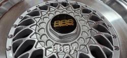 17 Inch BBS Style Step Lip Alloy Wheels 4 X 100 & 4 x 108 Vw Ford Etc