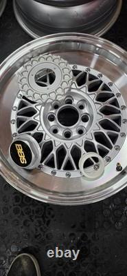 17 Inch BBS Style Step Lip Alloy Wheels 4 X 100 & 4 x 108 Vw Ford Etc
