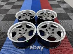 17 M Throwing Star Style Alloy Wheels 9.5 Rears Bmw M5 E34 E32 E31 5 8 Series