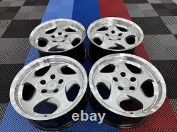 17 M Throwing Star Style Alloy Wheels 9.5 Rears Bmw M5 E34 E32 E31 5 8 Series