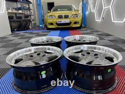 17 M Throwing Star Style Alloy Wheels 9.5 Rears Bmw M5 E34 E32 E31 5 8 Series