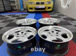 17 M Throwing Star Style Alloy Wheels 9.5 Rears Bmw M5 E34 E32 E31 5 8 Series
