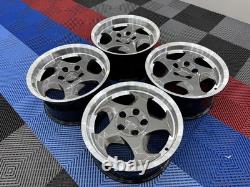 17 M Throwing Star Style Alloy Wheels 9.5 Rears Bmw M5 E34 E32 E31 5 8 Series