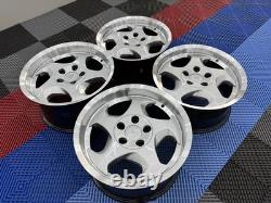 17 M Throwing Star Style Alloy Wheels 9.5 Rears Bmw M5 E34 E32 E31 5 8 Series