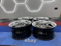 17 M Throwing Star Style Alloy Wheels 9.5 Rears Bmw M5 E34 E32 E31 5 8 Series