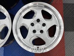 17 M Throwing Star Style Alloy Wheels 9.5 Rears Bmw M5 E34 E32 E31 5 8 Series
