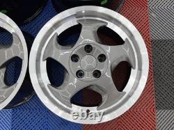 17 M Throwing Star Style Alloy Wheels 9.5 Rears Bmw M5 E34 E32 E31 5 8 Series