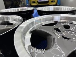 17 M Throwing Star Style Alloy Wheels 9.5 Rears Bmw M5 E34 E32 E31 5 8 Series
