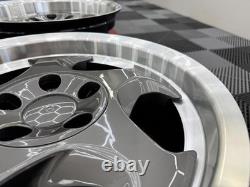 17 M Throwing Star Style Alloy Wheels 9.5 Rears Bmw M5 E34 E32 E31 5 8 Series