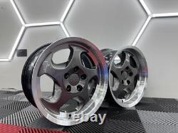 17 M Throwing Star Style Alloy Wheels 9.5 Rears Bmw M5 E34 E32 E31 5 8 Series