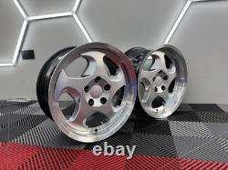 17 M Throwing Star Style Alloy Wheels 9.5 Rears Bmw M5 E34 E32 E31 5 8 Series