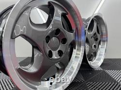 17 M Throwing Star Style Alloy Wheels 9.5 Rears Bmw M5 E34 E32 E31 5 8 Series