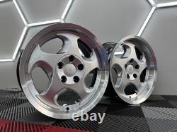 17 M Throwing Star Style Alloy Wheels 9.5 Rears Bmw M5 E34 E32 E31 5 8 Series