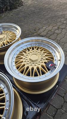 17 RS Style ALLOY WHEELS 5x120/112 8.5J ET35 JR9 JAPAN RACING