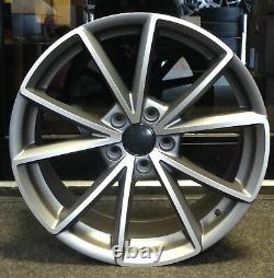 17 Rs4c Style Alloy Wheels Fits Audi A1 A3 S3 Tt Vw Golf Beetle 5x100