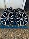 17 Santiago Style Alloy Wheels Only Black/diamond Cut To Fit Audi A3 (2004-on)