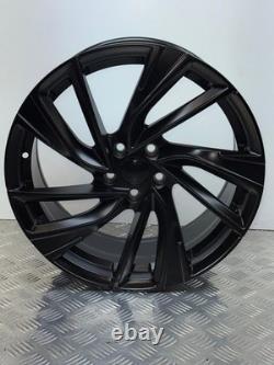 17 Set of 4 VW Golf Adelaide Style Alloy Wheels Semi Matte black Audi A3 5x100