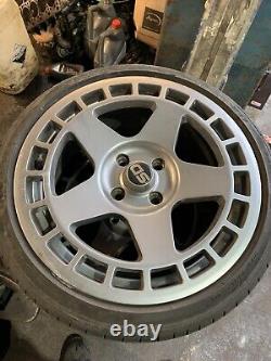 17 Turbomac Alloy Wheels 4 X 108 Ken Block Style Fiesta St X 4
