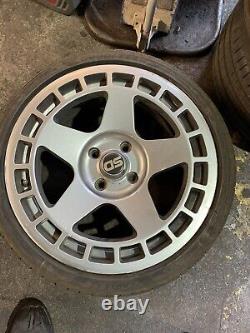 17 Turbomac Alloy Wheels 4 X 108 Ken Block Style Fiesta St X 4