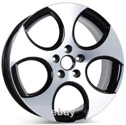 17 VW Golf MK5 GTI Monza Style Alloy Wheels Black Fit Volkswagen Golf 5x112