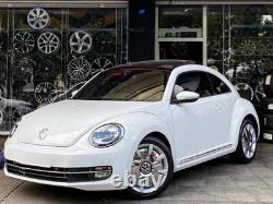 17 Volkswagen Beetle Style Alloy Wheels- Silver VW Beetle 7.5 / 5x100
