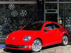 17 Volkswagen Beetle Style Alloy Wheels- Silver VW Beetle 7.5 / 5x100