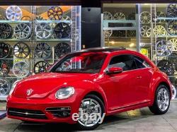 17 Volkswagen Beetle Style Alloy Wheels- Silver VW Beetle 7.5 / 5x100