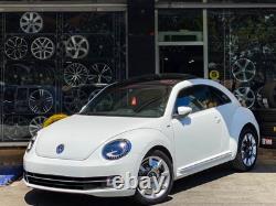 17 Volkswagen Beetle Style Alloy Wheels- Silver VW Beetle 7.5 / 5x100