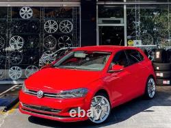 17 Volkswagen Beetle Style Alloy Wheels- Silver VW Beetle 7.5 / 5x100