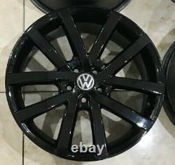 17 Vw Golf Vancouver Style Alloy Wheels 5x100 Mk4 Rs4 Seat Leon Mk1 Skoda Fabia