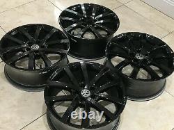 17 Vw Golf Vancouver Style Alloy Wheels 5x100 Mk4 Rs4 Seat Leon Mk1 Skoda Fabia