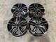17 X4 S3 Performance Style Alloy Wheels Gloss Black Machined Vw Polo 5x100