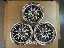 17x7 ET38 5X100 114.3 BBS Style Alloy Wheels x3 UC 1165