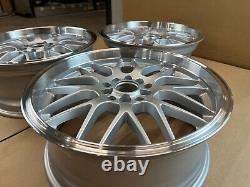 17x7 ET38 5X100 114.3 BBS Style Alloy Wheels x3 UC 1165