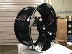 18 2020 TTRS RS3 Style Alloy Wheels Gloss Black Seat Leon Skoda Octavia Superb