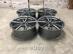 18 2020 VW Golf R Pretoria Style Alloy Wheels Gloss Gun Metal 57.1 5x112
