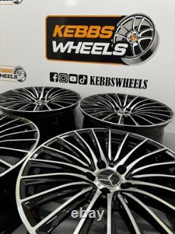 18 2024 Mercedes Turbine Twist Style Alloy Wheels C Class E Class S Class Cla A