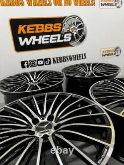 18 2024 Mercedes Turbine Twist Style Alloy Wheels C Class E Class S Class Cla A