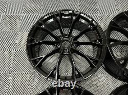 18 2025 Golf R Wamenau Style Alloy Wheels Gloss Black Fits Volkswagen MK7 MK98