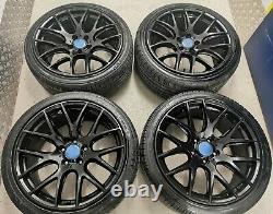 18 3sdm 0.01 Style Alloy Wheels 5x112 Vw Caddy Golf Mk5 6 7 Seat Leon Audi A3 R